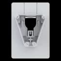 White AXIS TC1604 Wall Mount viewed from its front angle. from AXIS COMMUNICATIONS