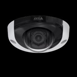 AXIS P3935-LR from AXIS COMMUNICATIONS - robust, vandal-resistant IP camera. The product is viewed from its front.