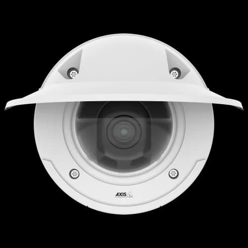 AXIS IP from AXIS COMMUNICATIONS - Camera P3375-VE has Two-way audio and I/O ports and Lightfinder