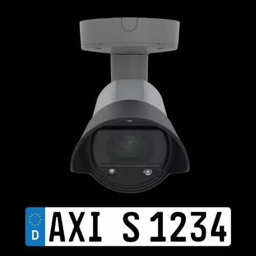 AXIS Q1700-LE from AXIS COMMUNICATIONS - looking left with license plate