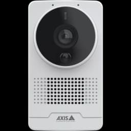 AXIS M1075-L from AXIS COMMUNICATIONS - Mk II Box camera viewed from its front.