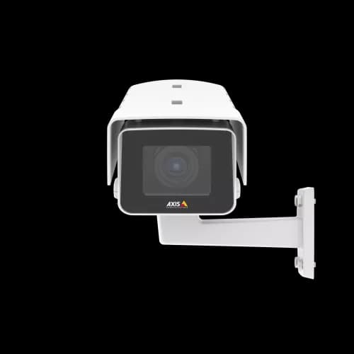 AXIS P1368-E from AXIS COMMUNICATIONS - IP Camera, viewed from its front.