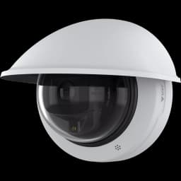 White AXIS M4227-LVE Dome Camera viewed from its left from AXIS COMMUNICATIONS
