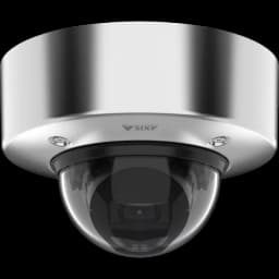 AXIS P3268-SLVE from AXIS COMMUNICATIONS - Stainless steel Dome Camera front view