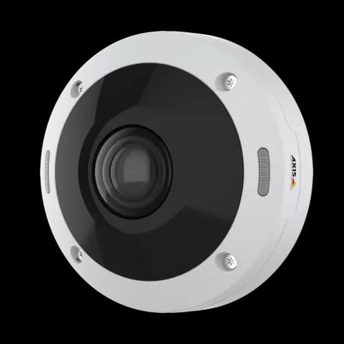 AXIS M4308-PLE from AXIS COMMUNICATIONS - angled from its left