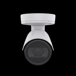 AXIS P1448-LE from AXIS COMMUNICATIONS - IP Camera is flexible and sturdy with Zipstream functionality. Mounted in the ceiling.