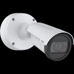 AXIS P1488-LE from AXIS COMMUNICATIONS - in white casing on white background, viewed from the right