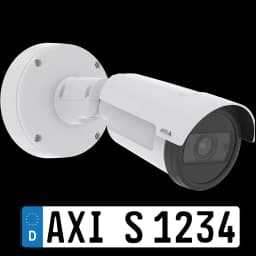 AXIS P1465-LE-3 from AXIS COMMUNICATIONS - License Plate Verifier Kit, viewed from its right angle