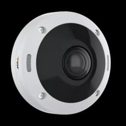 AXIS M4308-PLE from AXIS COMMUNICATIONS - angled from its right, wall view