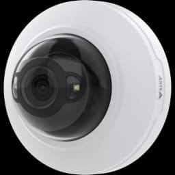 AXIS M4218-LV from AXIS COMMUNICATIONS - Dome Camera, wall, viewed from its left angle