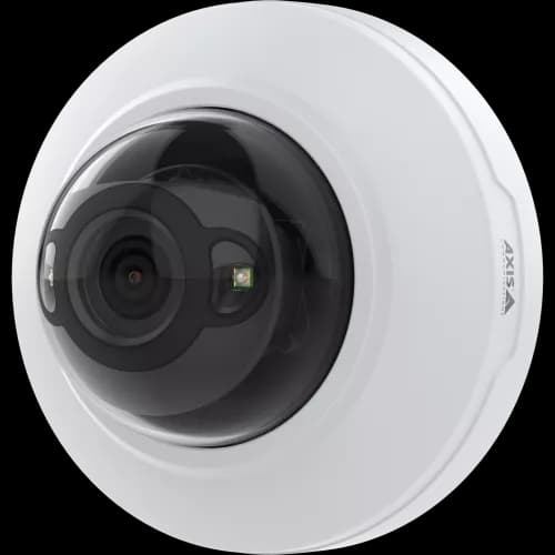 AXIS M4218-LV from AXIS COMMUNICATIONS - Dome Camera, wall, viewed from its left angle