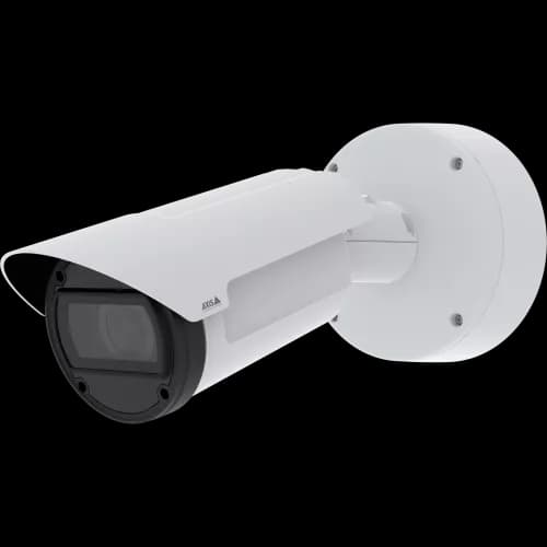 White AXIS Q1809-LE Bullet Camera viewed from its left angle from AXIS COMMUNICATIONS