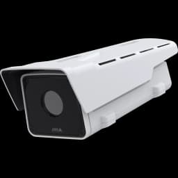 White AXIS Q2112-E Thermal Camera viewed from its left angle from AXIS COMMUNICATIONS