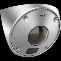 Steel AXIS Q9227-SLV Corner Camera viewed from its left angle from AXIS COMMUNICATIONS