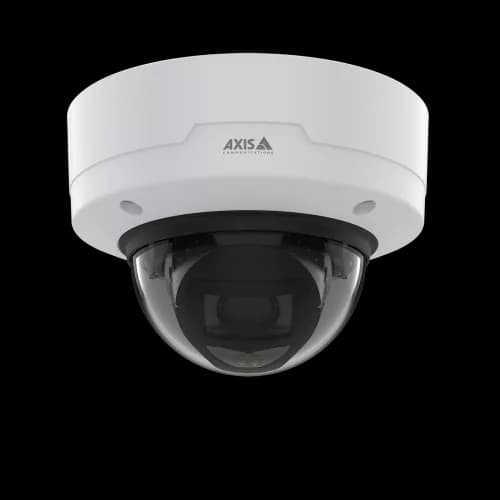 AXIS P3268-LV from AXIS COMMUNICATIONS - Dome Camera mounted in ceiling from front