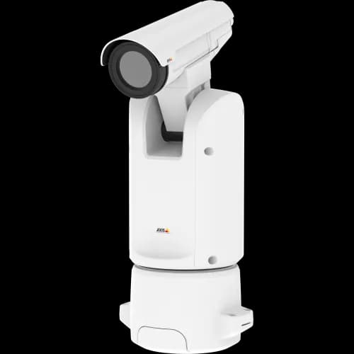 AXIS Q8642-E from AXIS COMMUNICATIONS - PT Thermal IP Camera from left angle