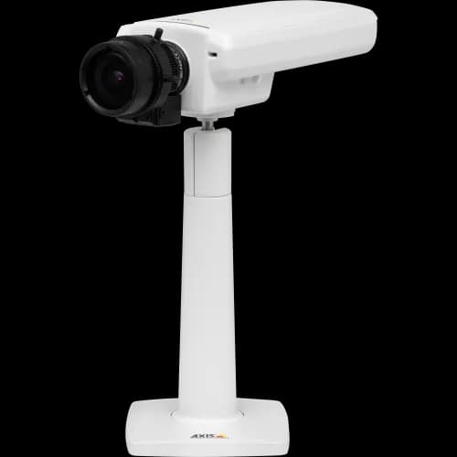 AXIS P1365 from AXIS COMMUNICATIONS - Mk II is a flexible CS-mount camera with Lightfinder technology. The product is in white color.
