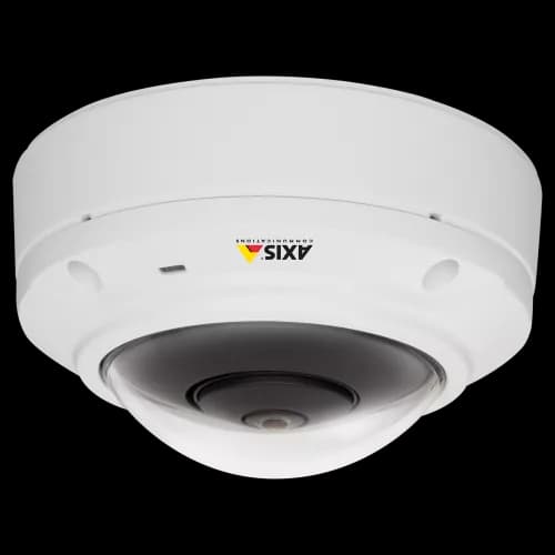 AXIS IP from AXIS COMMUNICATIONS - Camera has Built-in weather-proof speaker and microphone