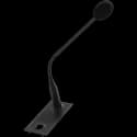 Black AXIS TC6901 Gooseneck Microphone viewed from the left. from AXIS COMMUNICATIONS