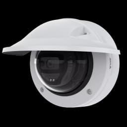 AXIS M3215-LVE from AXIS COMMUNICATIONS - in black and white, viewed from the right