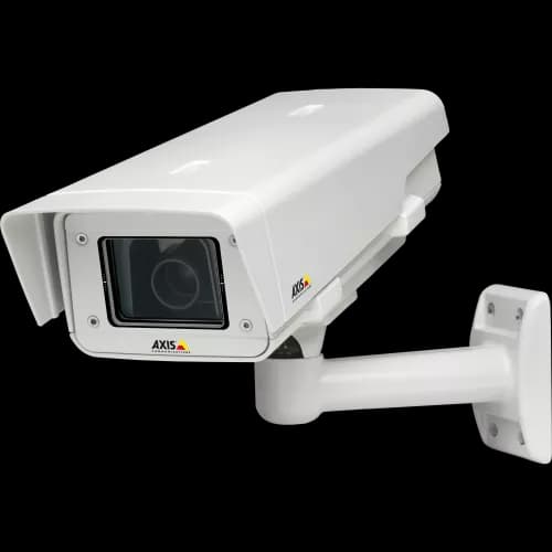 AXIS P1347-E from AXIS COMMUNICATIONS - outdoor-ready 5-megapixel camera minimizing bandwidth and storage needs. Suitable for coverage of large areas