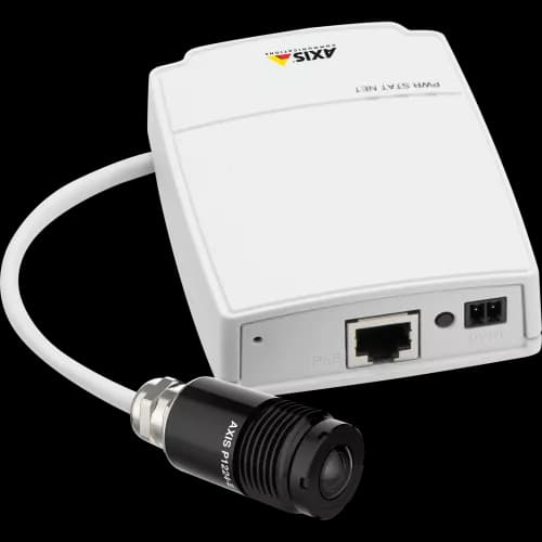 AXIS P1224-E from AXIS COMMUNICATIONS - IP Camera is a wide-angle miniature camera with Power over Ethernet.