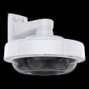 multidirectional camera mounted with wall mount from Axis Communications