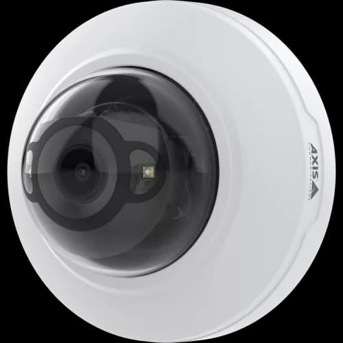 AXIS M4216-LV from AXIS COMMUNICATIONS - Dome Camera, wall, viewed from its left angle