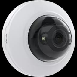 AXIS M4218-LV from AXIS COMMUNICATIONS - Dome Camera, wall, viewed from its right angle