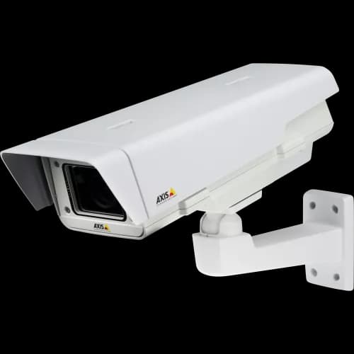 IP Camera AXIS P1353-E has superb image quality with SVGA resolution and edge storage. The camera is viewed from it´s left. from AXIS COMMUNICATIONS